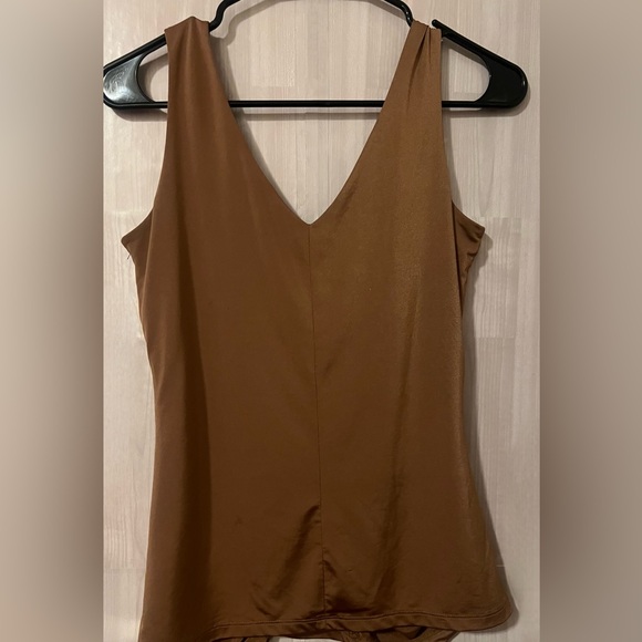 Cache Brown Crop Top - Picture 2 of 6